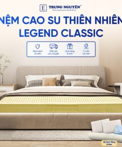 Nệm Cao Su Thiên Nhiên Trung Nguyên Legend Classic
