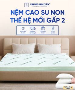 Nệm Cao Su Non Trung Nguyên Gấp 2